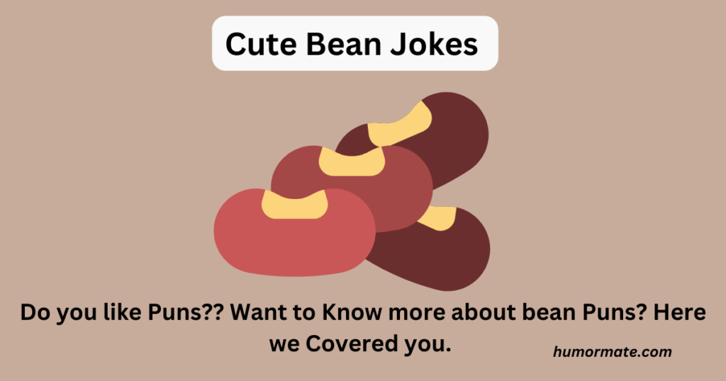Cute Bean Jokes 