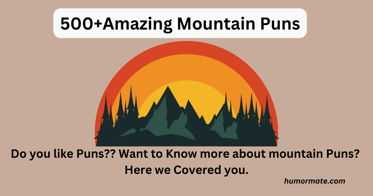 Mountain Puns