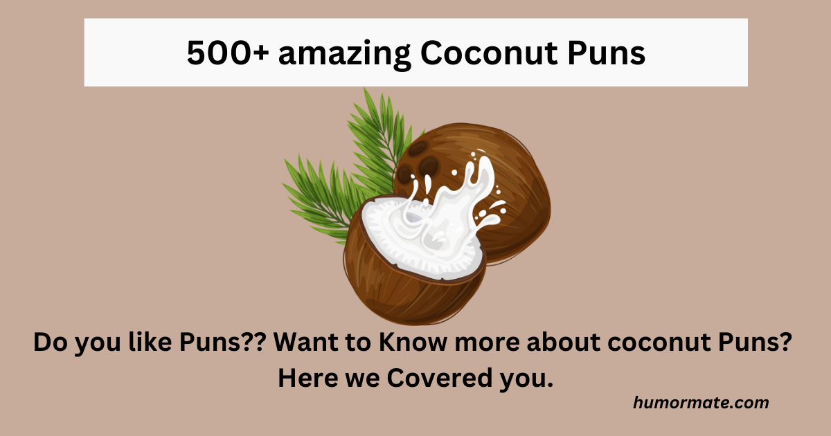 coconut puns