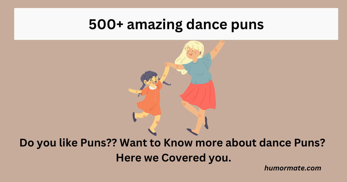 dance puns