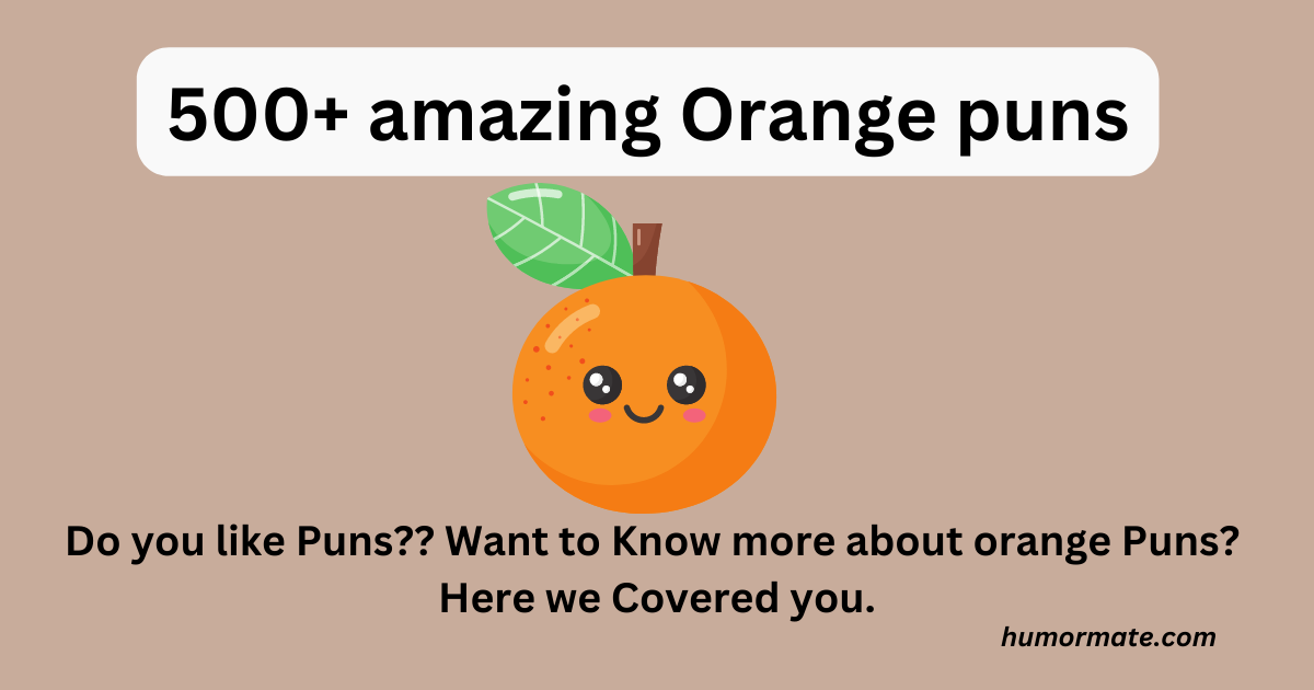 orange pun