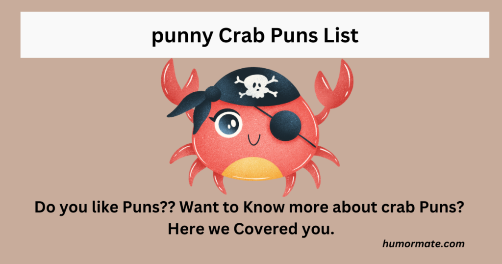 punny crab puns list